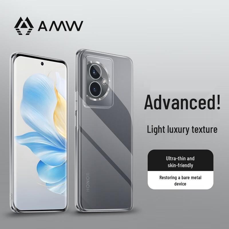 

Honor 100 Transparent Shockproof Phone Case