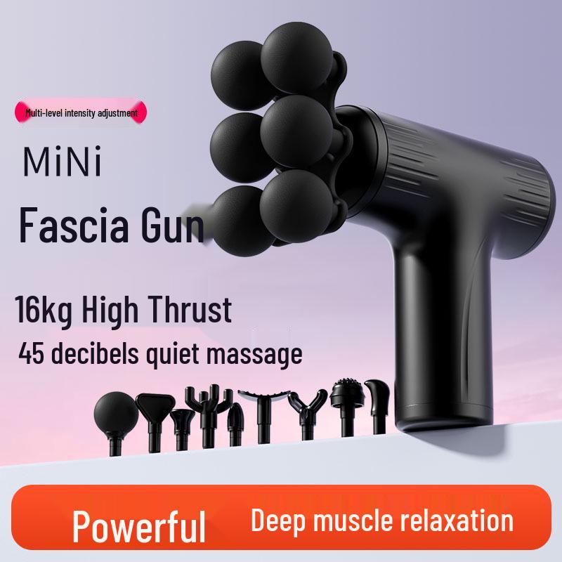 Mini Professional Grade Multi-Ball Portable Fascia Gun Massager