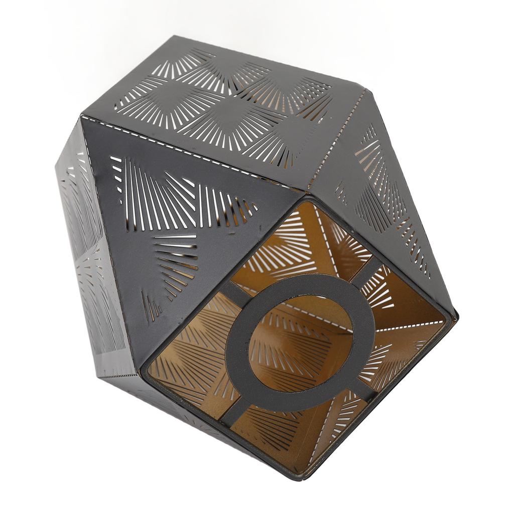 Schatten Metall Lampenschirm E27 E26 Lampenschirm Ausgehöhlter Eisen Lampenschirm für Schlafzimmer Wohnzimmer Büro