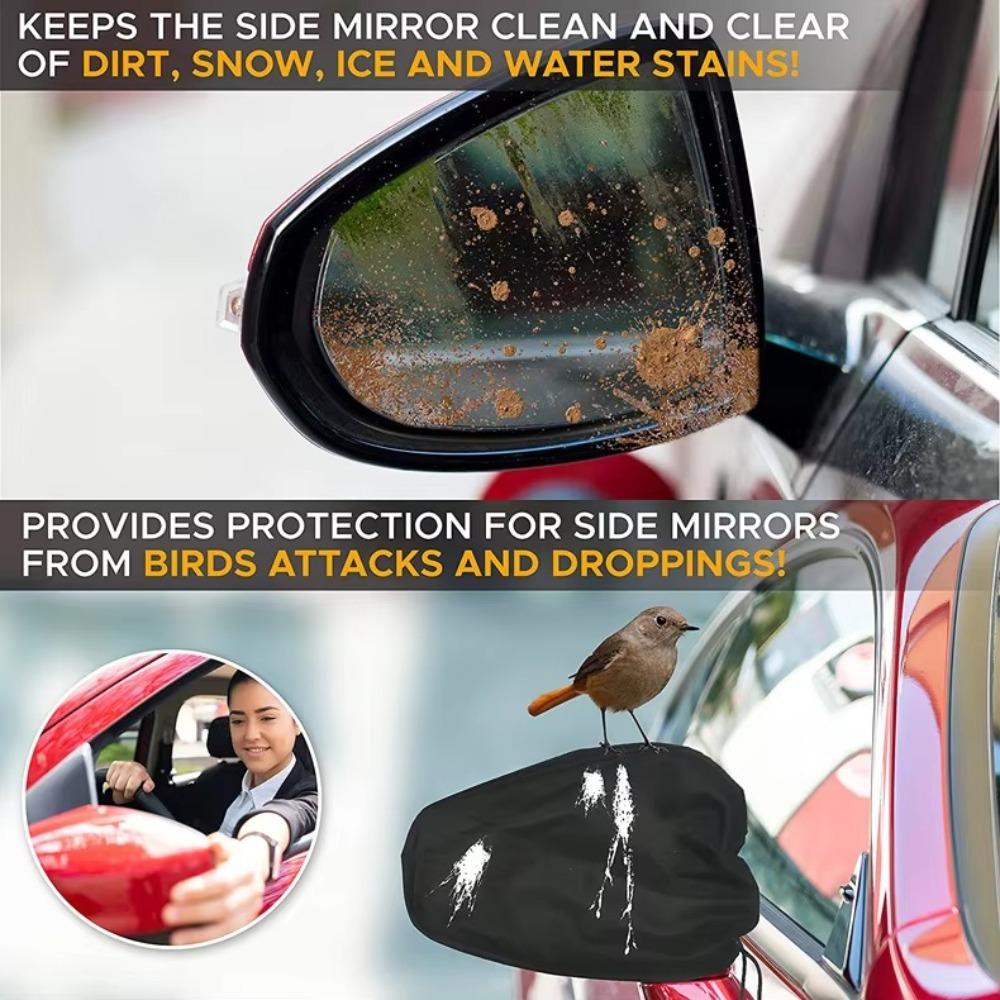 Frost Guard Rear View Mirror Cover Dustproof Side Mirror Bag High Quality Protective Cover for Car