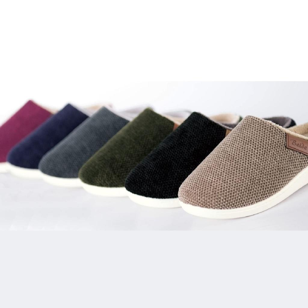 Senko Beide 97481 Indoor/Outdoor Slippers, Approx. 23cm-24cm, Gray,
