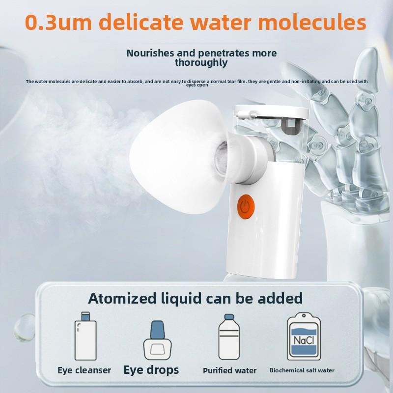 New Eye Protection and Eye Moisturizer Home Handheld Portable Eye Facial Hydrator To Relieve Dry Eyes and Astringent Eyes Eye Atomizer