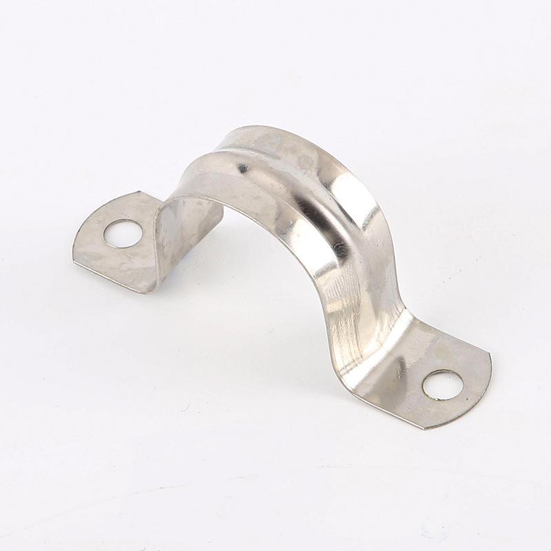 Anpassade sadel-U-bultklämmor i rostfritt stål för vattenrör och kabelklämmor