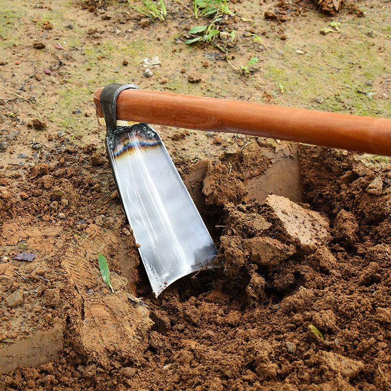 Bunker Manganstahl Kleine Schmale Unkrauthacke