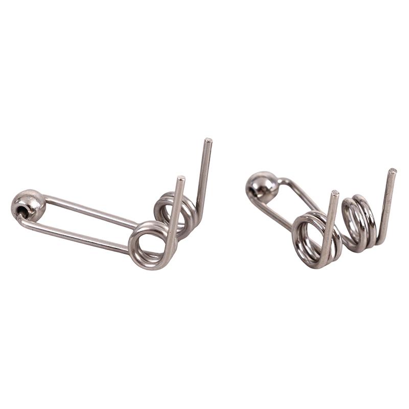 4Pcs High Quality Wire Curling Iron Replacement Double Return Torsion Spring Accessories