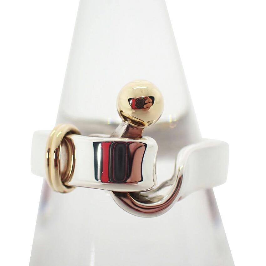 

[Вживаний] Кільце TIFFANY 925/750 Гачок і Петля/Розмір 9/g534-96