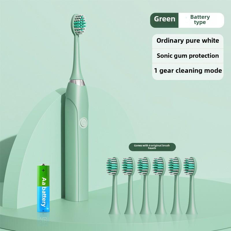 Coffret cadeau brosse à dents électrique rechargeable à ultrasons et fil dentaire