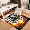 Football Club Sara Emblem Printed Area Rug for Office, Chair Rug, Decorative Carpet Floor Mat, Large Size Fan Gifts Christmas Gifts