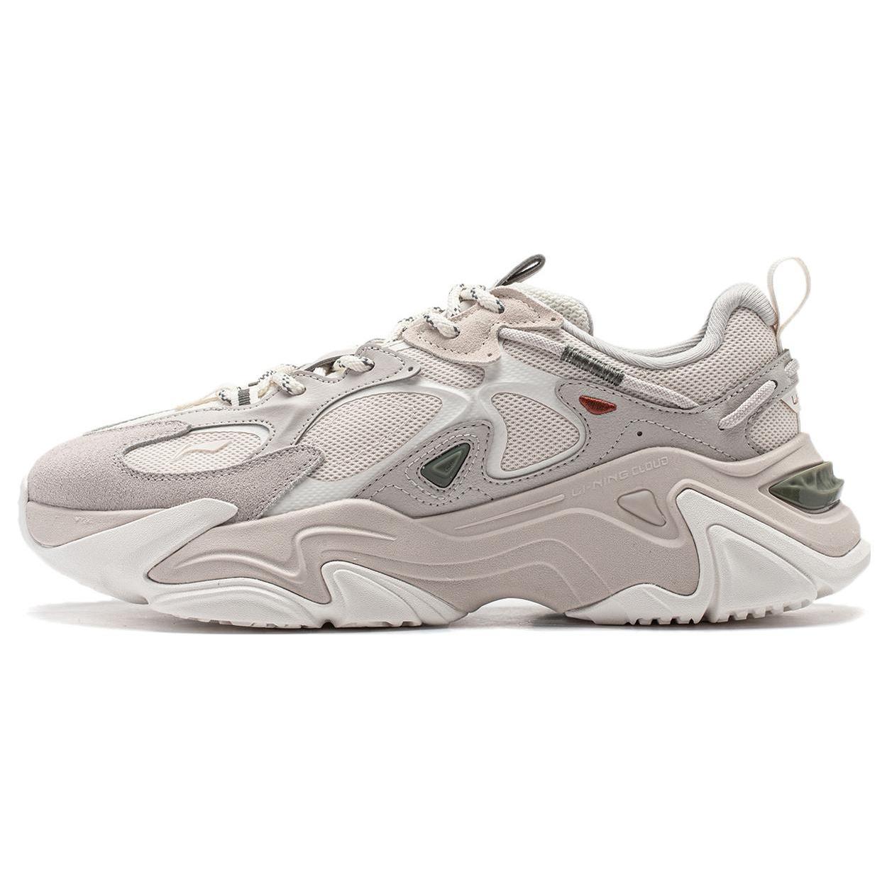 Li-Ning Counterflow Qianxingce 2  Grey Beige  Men s AGLT167-3 EU 45