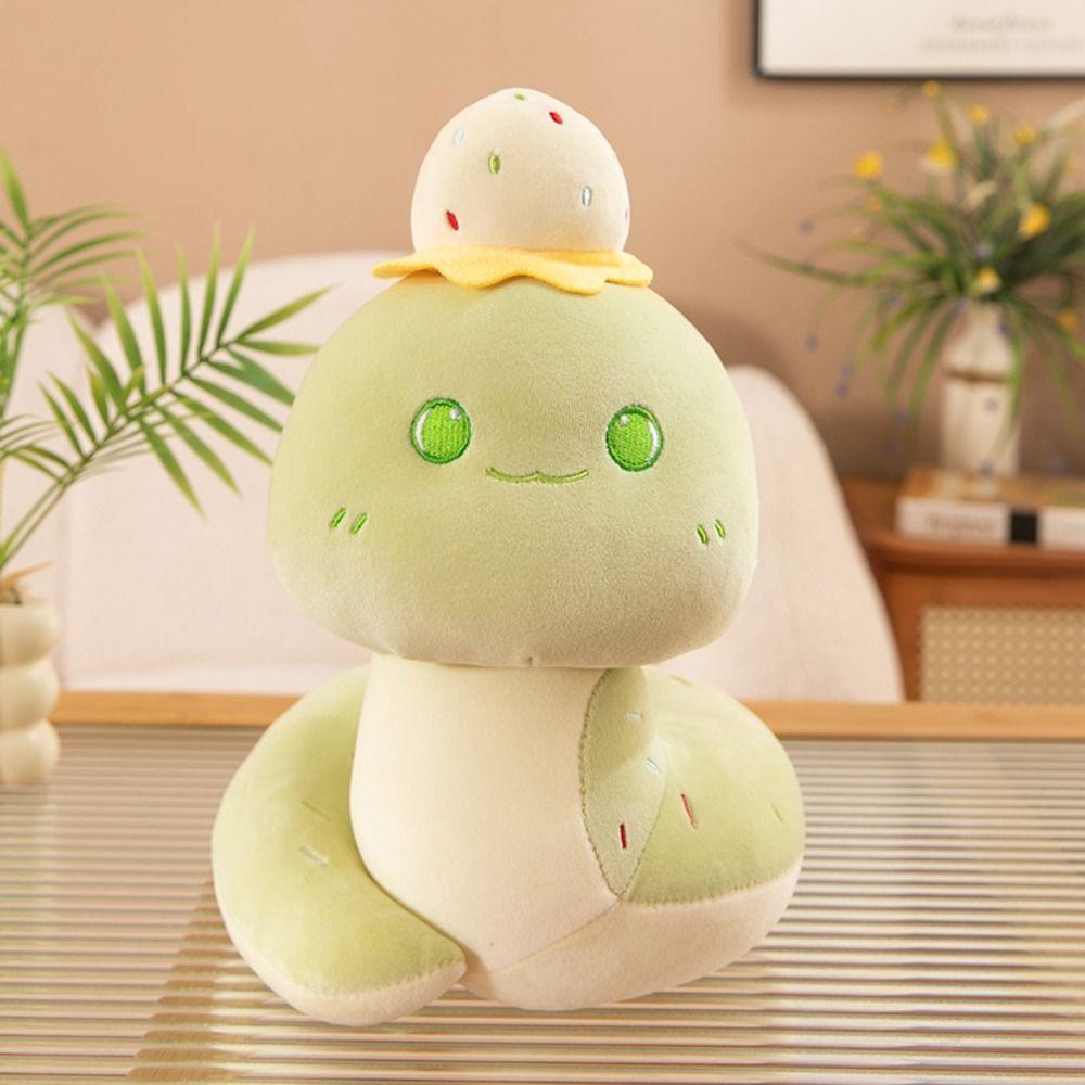 Chinese Style Wealth Snake Year Mascot Toy Good Luck Lucky Snake Doll Plushies  Children