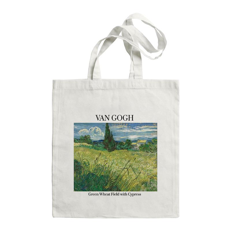 Van Gogh Canvas Tote: Large Capacity Summer 2023 Shoulder Bag for Women
