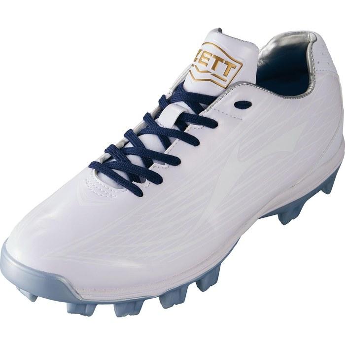 [Zett] Baseball Spike Block Sole Spike Winning Road WBL White x White (1111) 27 BSR4211WBL White/White 27.0 cm