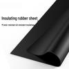 Heavy-Duty Black Rubber Mat (10mm Thick)