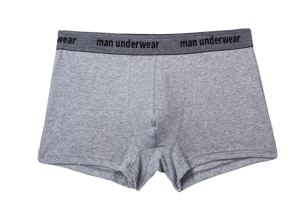 Men's Mid-Rise Pure Cotton Breathable Boxer Briefs - Youth Sports Trendy Style