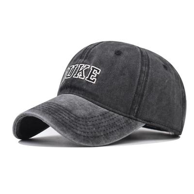 Baseball Cap For Men Fashion DUKE Letter Embroidery Men's Summer Caps Outdoor Sports Cotton Sun Visor Casual Trucker Hat