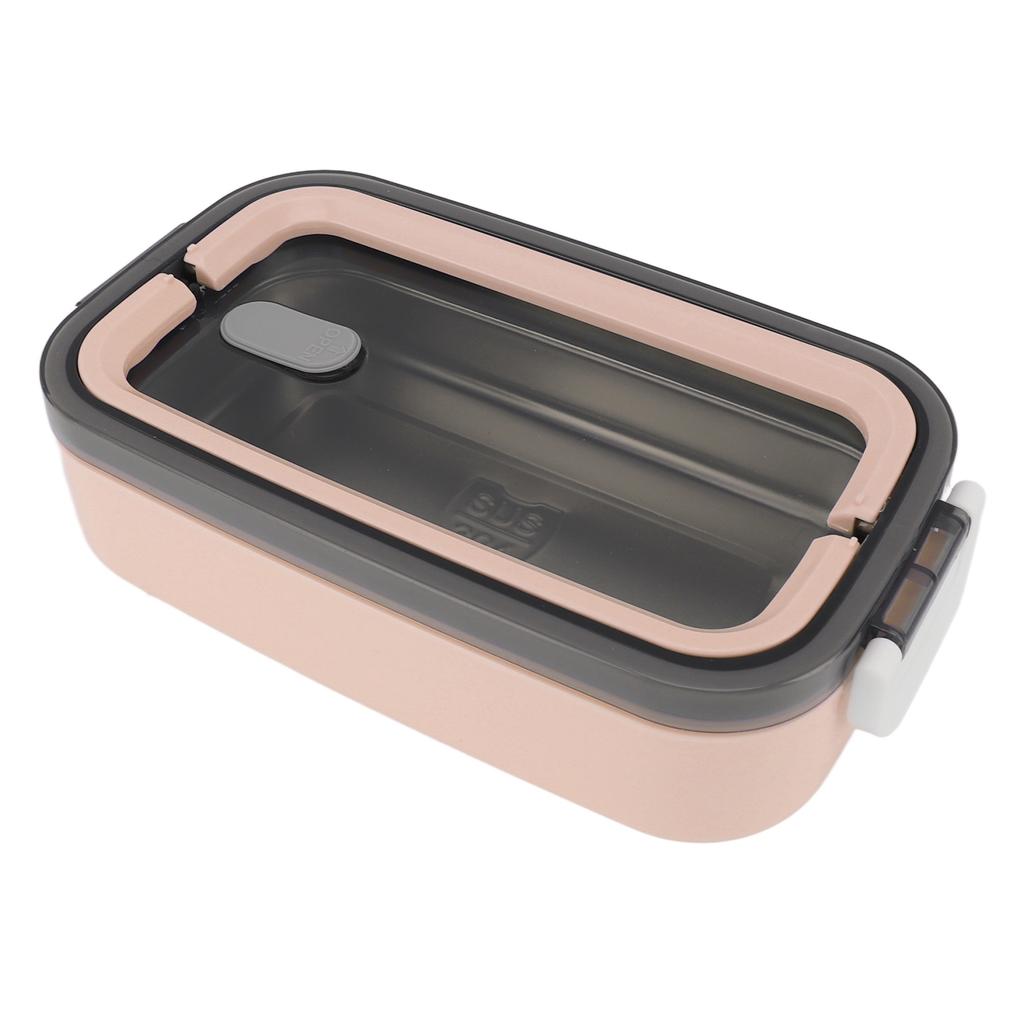 Lunch Food Container 304 Stainless Steel Insulated Leakproof Bento Box for Students School Office