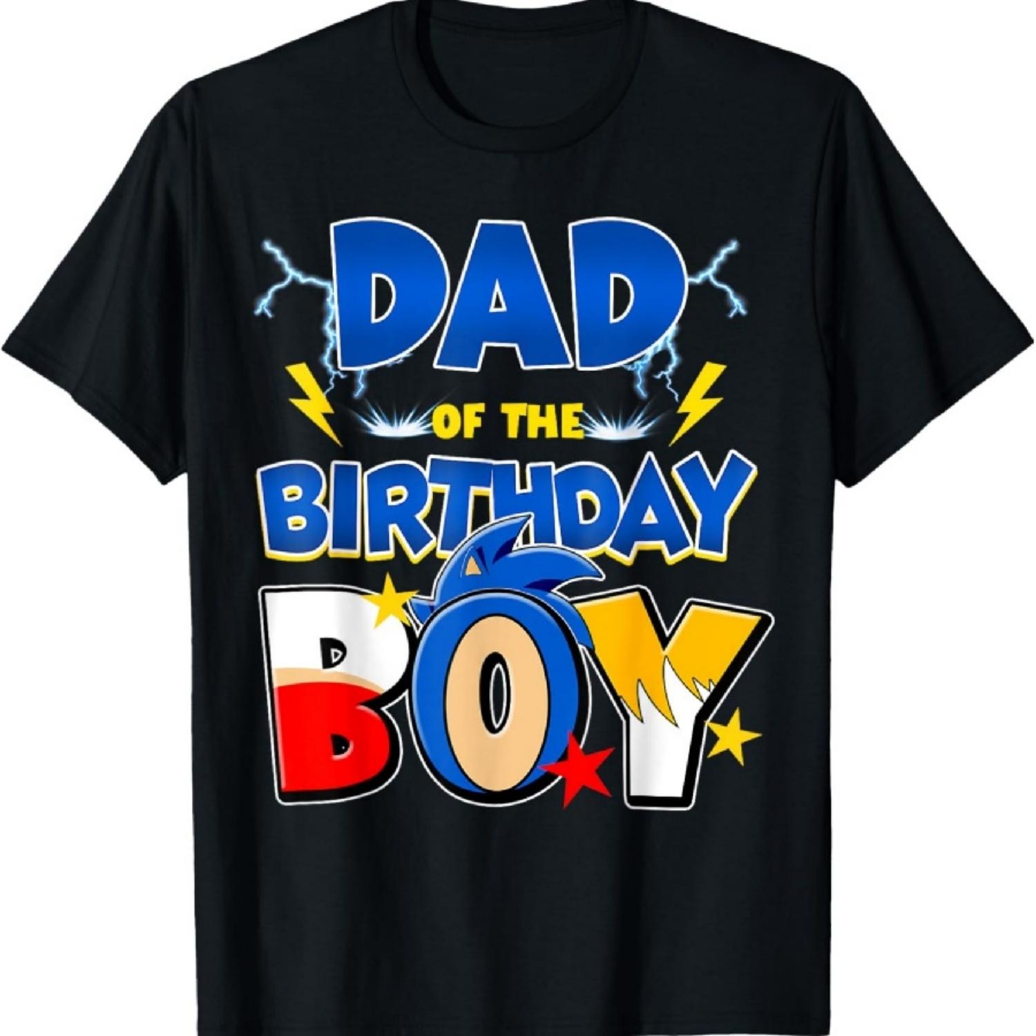 

Dad Of The Birthday Boy Family Matching Party Video Game T-Shirt XXXXXL чёрный