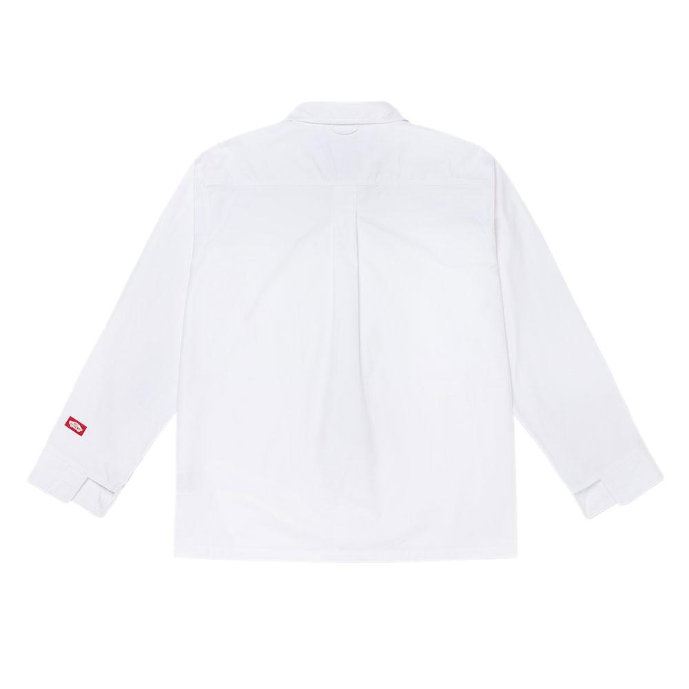 Vans Tdc Comfortable Simple Versatile Skin-Friendly Long Sleeve Shirt Unisex shirts White VN000P04WHT1