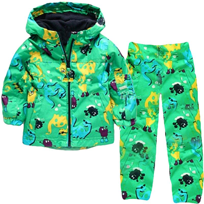 Girls' Cute Flower Windproof Waterproof Hooded Jacket - Kids Spring/Autumn 2016 Collection