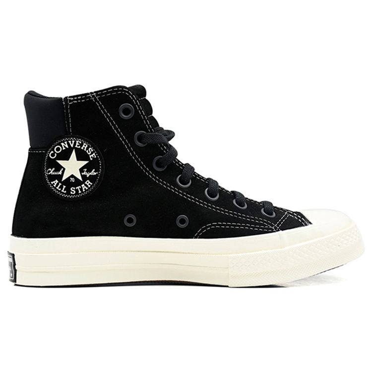 Converse Chuck 70 Padded Collar High Black Black Egret Unisex 170266C