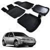 Tapis De Sol En Caoutchouc Premium - SCOUTT - Compatible Skoda GOLF IV 1997-2003 - 4 Pcs - Noir - 3D Design