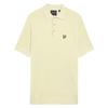 Lyle & Scott Mens Linen Blend Knitted Polo Shirt