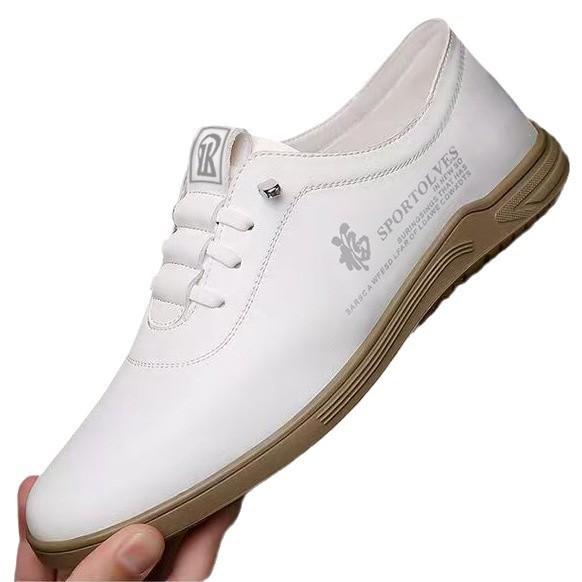 New Men's Shoes Daily Travel Business Leather Shoes Soft Sole Soft Leather Case Casual Shoes Versatile Flat Shoes