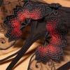 Women's Open Crotch Embroidered Sexy Panties