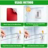 RV Refrigerator Tension Rods, 4 Pcs RV Fridge Bars Adjustable 14-25.6", RV Refrigerator Bars Fridge Accessories Stainless Steel Shelf Tension Rods