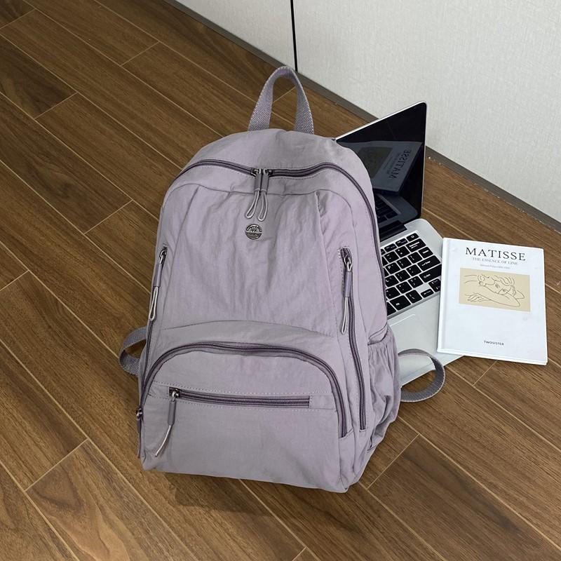 Minimalist Backpack Large Capacity Laptop Backpack Durable Lightweight College School Bag for Students Travel Hiking Camping