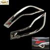 Pair For Honda CRV 2017- ABS Chrome Rear Fog Light Lamp Cover Trim New