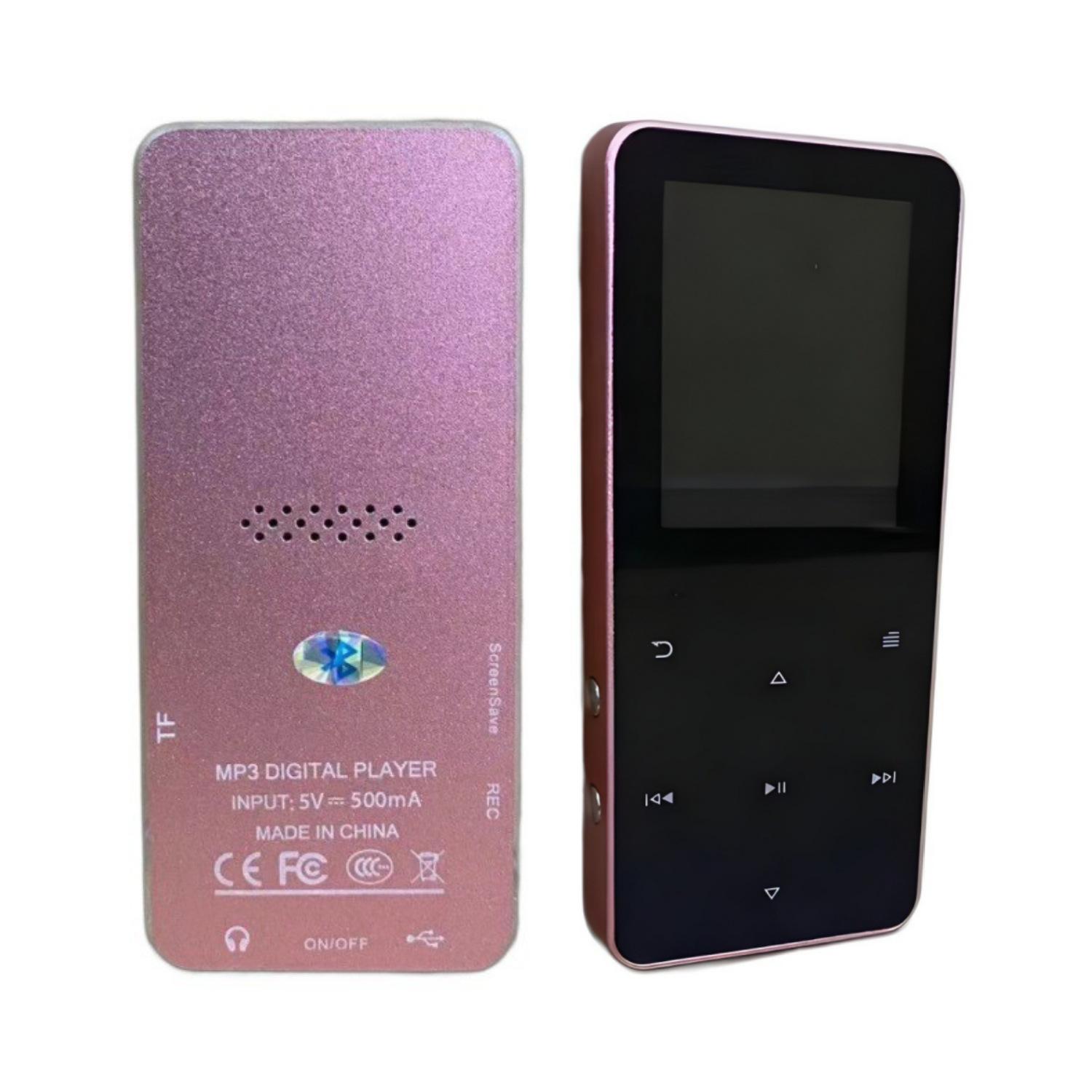 

Металлический Bluetooth MP3-плеер для студентов, MP4 Lossless музыкальный плеер с сенсорным экраном, функцией записи и расширяемой памятью only mp3 player