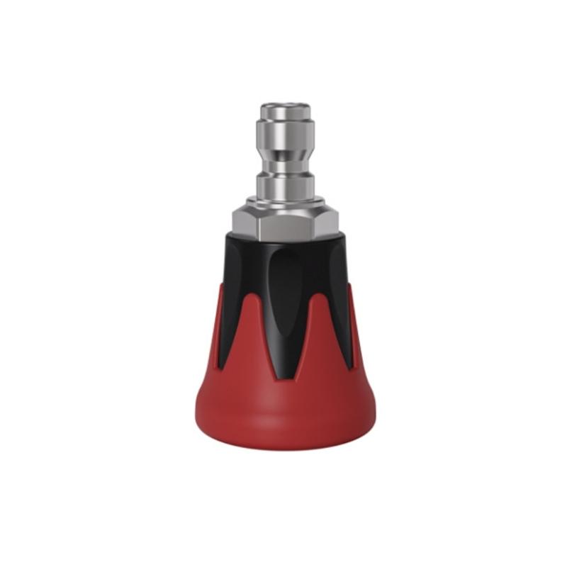 Automotive Pressure Washer Nozzle 1/4 Inch Bore 40 Degree Fan Sprayer 304 Stainless Steel Design Water Guns Head Tips
