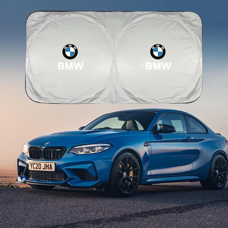 Car Windshield Sunshade Ultraviolet-Proof Sunshading Board Accessories Sticker For BMW X1 X3 X5 E46 E90 F20 E60 E39 F10 M1 M2 M3