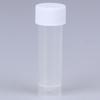 10Pcs 5Ml Plastic Test Tubes Vial With Screw Seal Cap Pack Container