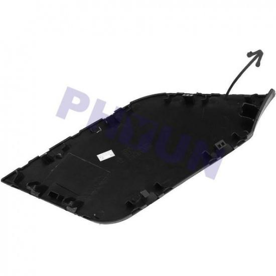 1x Black Front Bumper Tow Hook Eye Hole Cover Cap ert For 17-19 Nissan Rogue