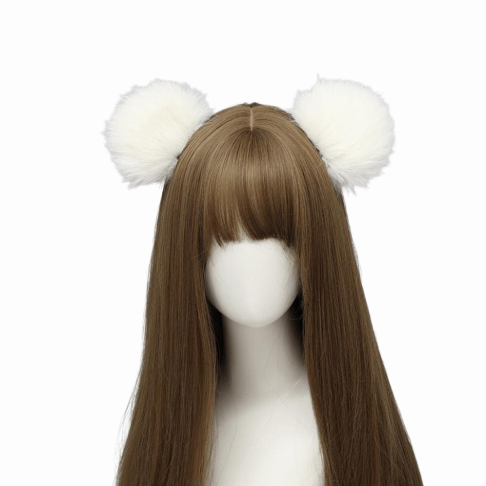Fashion Bear Ear Shape Bear Ear Hair Clip Soft Animal Ear Hair Accessories Cute Lolita Hairclips Cosplay Events