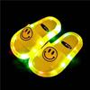 1PAIR Cute Girl Slippers Children Unicorn LED Kids Slippers Baby Sandals Kids Shoes for Girl Boys Light Up Shoes Toddler