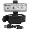 USB Charging   Taillight Cycling 5LED Light   Reflective Cycle Warning Lamp