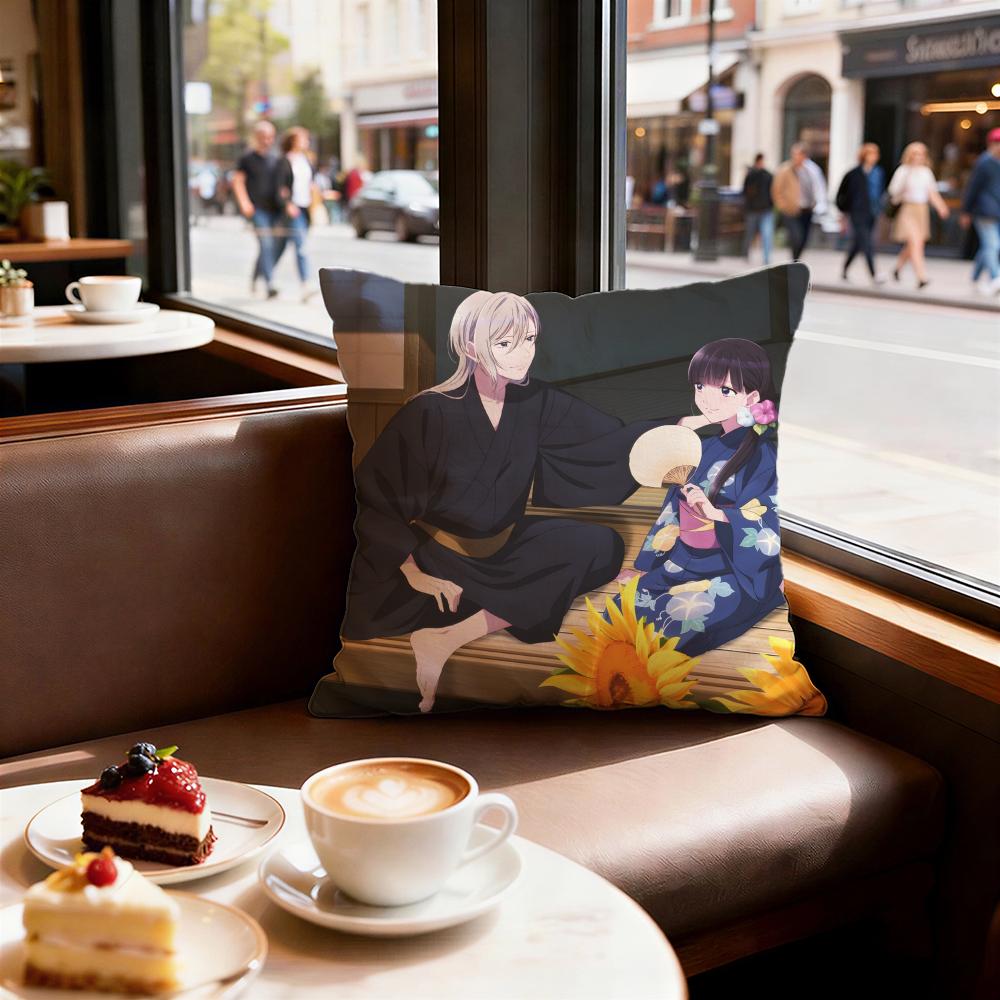 Anime My Happy Marriage Cushion Cover Decorative Cushions Covers Cover Sofa X Pillow Piece X X Pillowcase