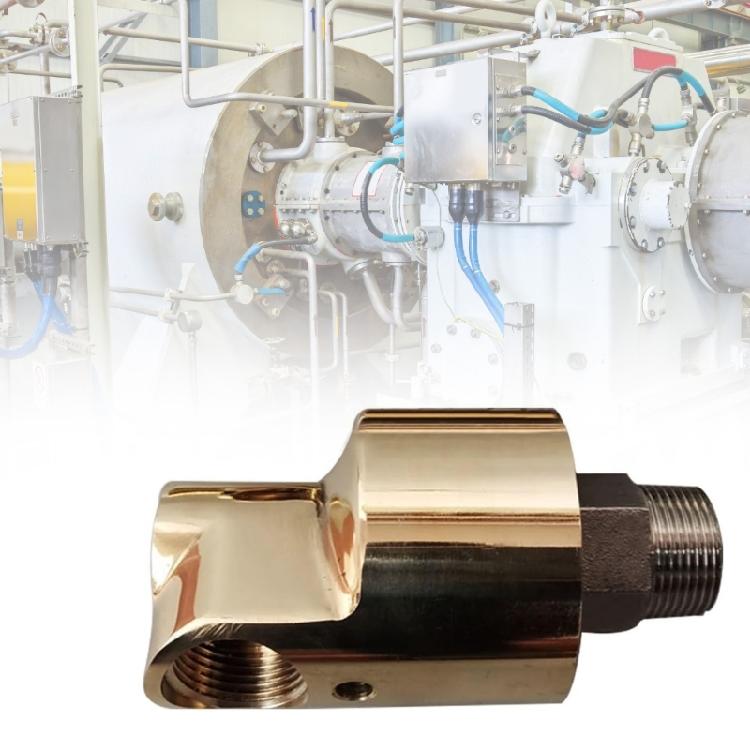 HD15 1/2inch Rotation Brass Swivels Fitting Unidirectional Cooling Rotating Connectors Rotary Joint for Water Oil