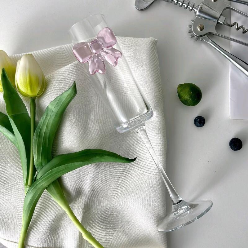 Set of 2 Butterfly Champagne Flutes