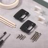 Multipurpose Standard Convenient Door Strikes Plate With Shims Residential Security Designs Striker Fix Door Latches