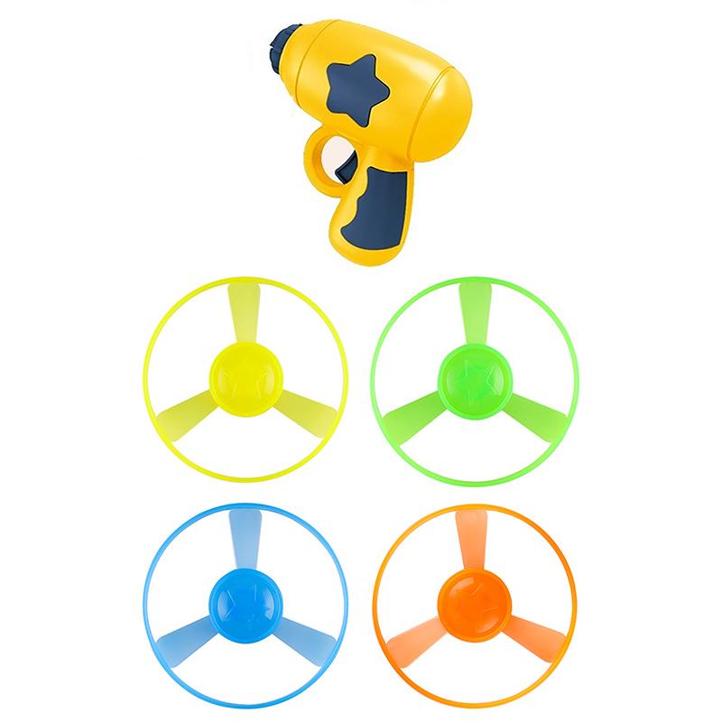 

Funny Cat Toy Interactive Launch Pet Training Toy For Kitten Mini Flying Disc Shooting Gun Chasing Games Cat Toys Pet Supplies