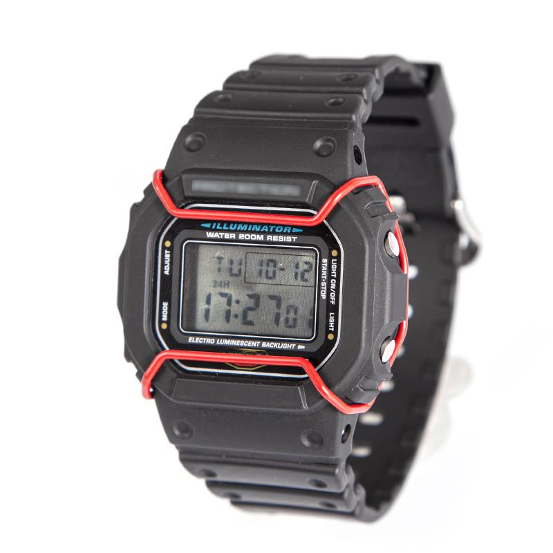For Casio G-SHOCK Watch bumper block DW5600 DW5610 AE1200 anti-collision protection bar modified solid steel watch accessories