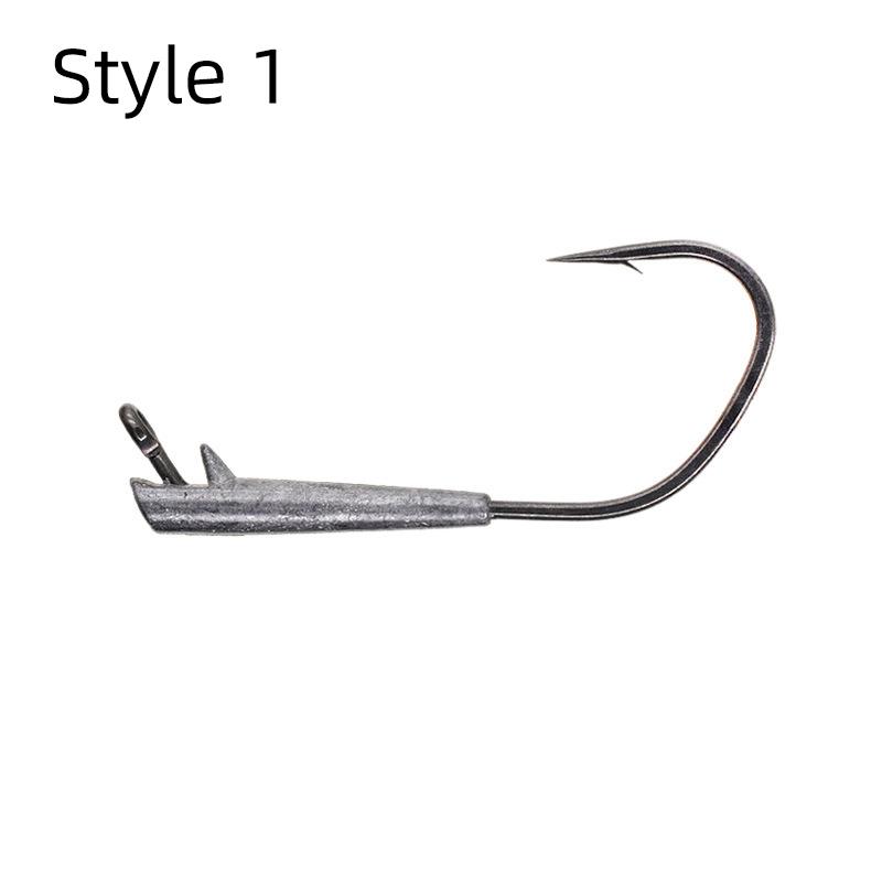 

OZARK Fishing Group Ozark Luya прямая ручка Texas Luya поддельный крючок для наживки