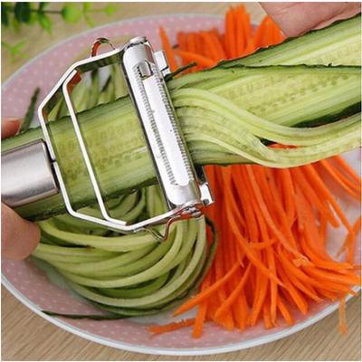Multifunctional Stainless Steel Peeler Grater Creative Fruit Peeling Vegetable Fruit Peeler Durable Potato Slicer Carrot Tools