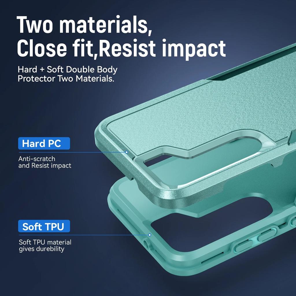 Hybrid Protection Armor Case für Samsung Galaxy S23 FE 5G S22 Plus S21 Ultra S20 FE S 23 22 21 Beste schützende Rückseitenabdeckung