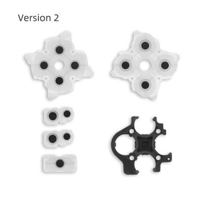 Tastiere con pulsanti adesivi conduttivi in gomma morbida in silicone compatibili con i pezzi di ricambio per la riparazione del controller di gioco PS5