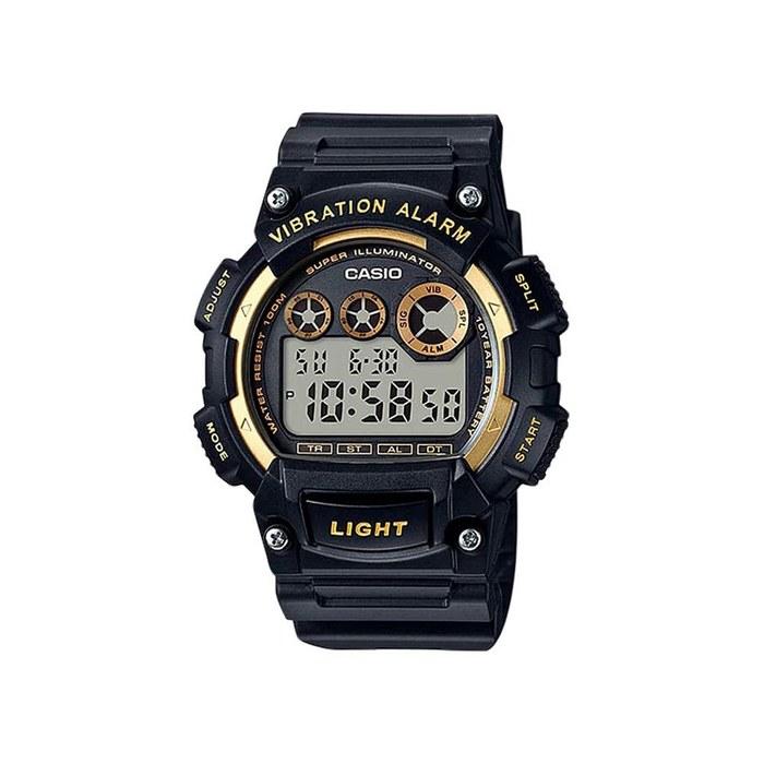 Casio Men s Super Illuminator Quartz Stainless Steel & Resin Watch (Model: W-735H-1A2VCF)